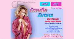 Desktop Screenshot of candyevans.com